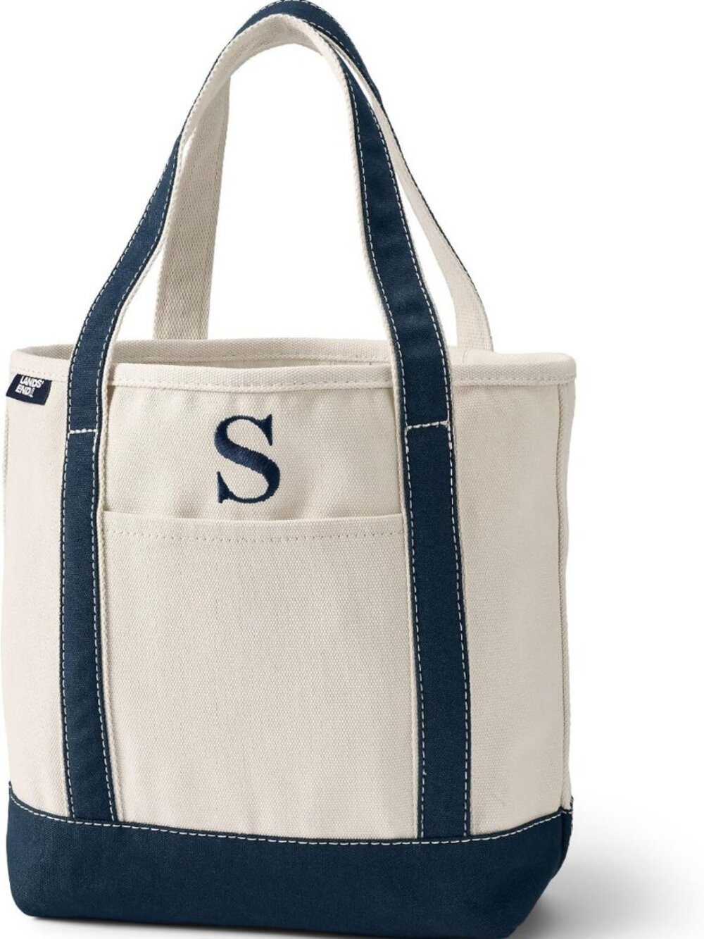 Stylish Pre-Monogrammed Canvas Tote Bag - Perfect for Everyday Use & Travel